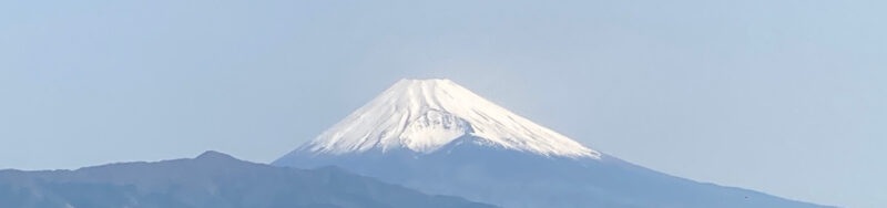 5月ごろの富士山